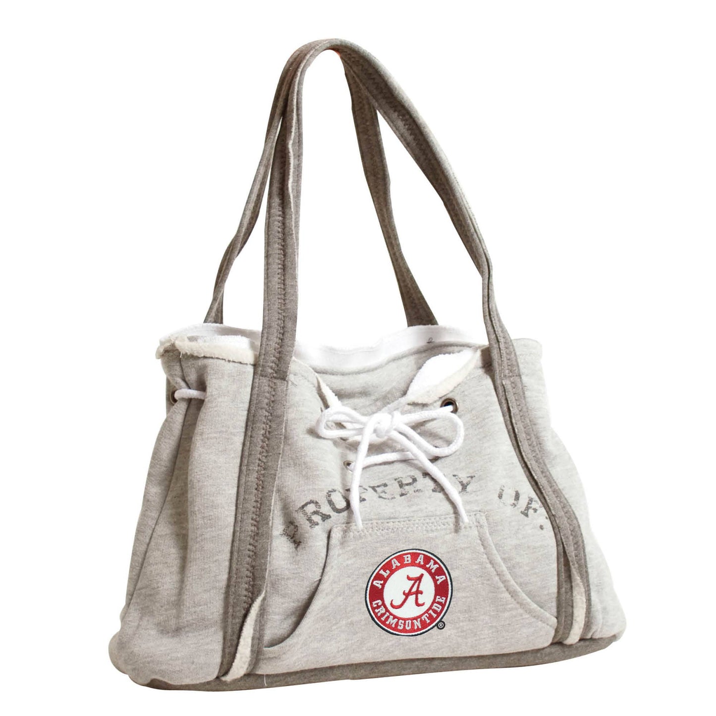 NCAA Alabama Crimson Tide Hoodie Purse: Grey