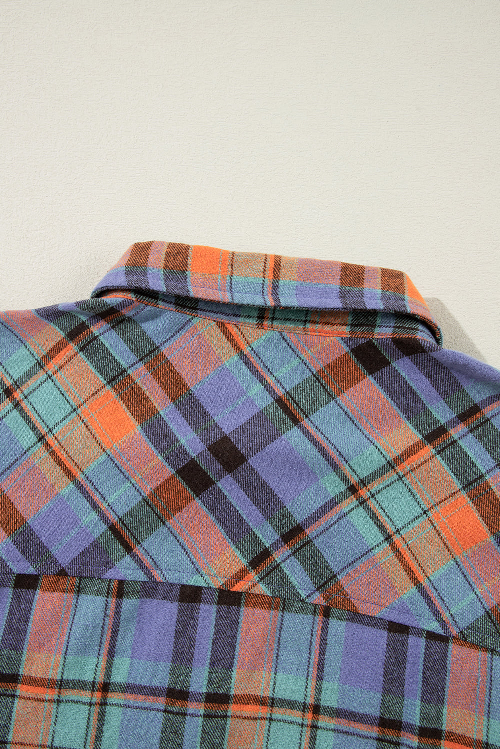 Red Plaid Print Loose Vintage Shirt